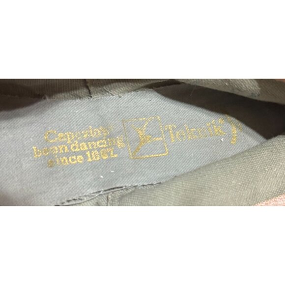 New Capezio Teknik Leather Ballet Shoes Size 4 Pink With Suede Sole for Practice - Picture 3 of 4